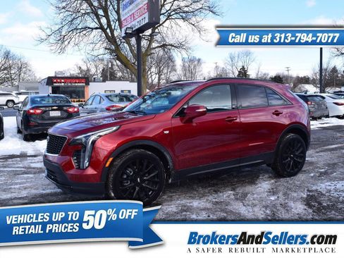 Used 2023 Cadillac XT4 Sport w/ LPO, Onyx Lite Package image 1