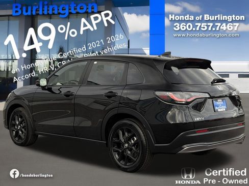 Certified 2025 Honda HR-V Sport image 4