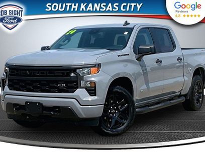 Used 2024 Chevrolet Silverado 1500 Custom w/ Turbomax Blackout Package