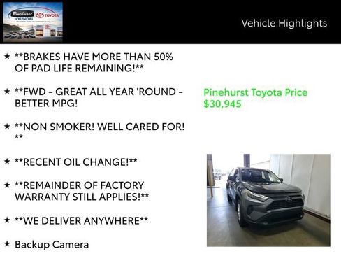Used 2025 Toyota RAV4 LE FWD image 14