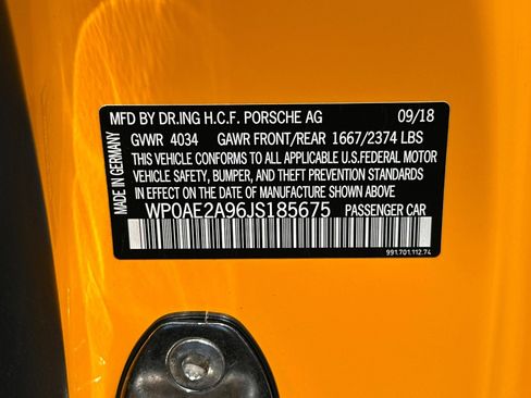 Certified 2018 Porsche 911 GT2 RS RWD image 44