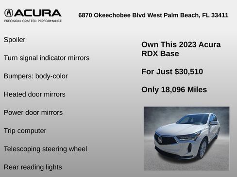Used 2023 Acura RDX FWD image 36