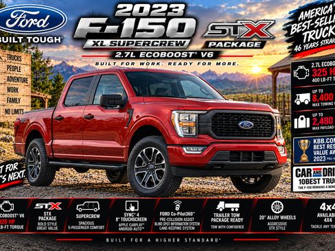 Used 2023 Ford F150 XL w/ STX Appearance Package RWD image 2