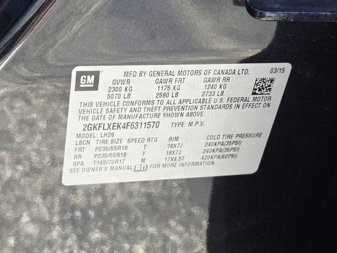 Used 2015 GMC Terrain SLT w/ Open Road Package AWD/4WD image 38