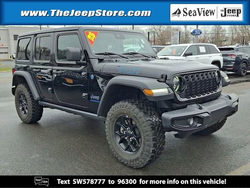 Certified 2025 Jeep Wrangler Unlimited Sport S 4xe image 1