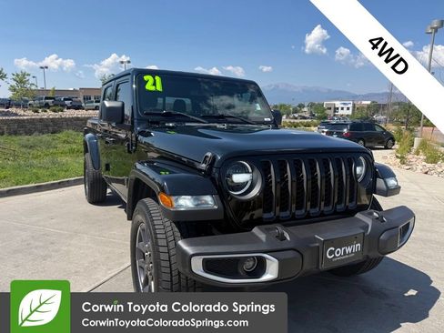 Used 2021 Jeep Gladiator Sport w/ Quick Order Package 24Q 80Th AWD/4WD image 1
