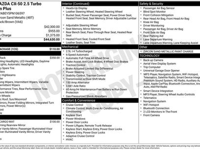 Certified 2023 MAZDA CX-50 2.5 Turbo w/ Cargo Package