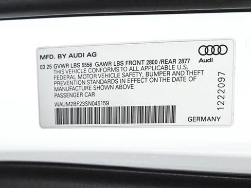 Certified 2025 Audi A6 3.0T Prestige w/ Prestige Package image 25