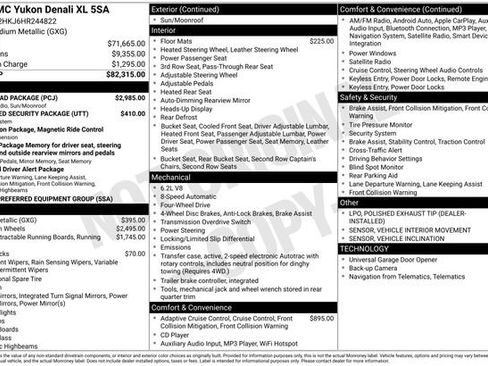 Used 2017 GMC Yukon XL Denali w/ Open Road Package image 14