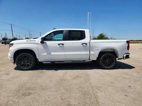 New 2026 Chevrolet Silverado 1500 Custom w/ Turbomax Blackout Package RWD image 3