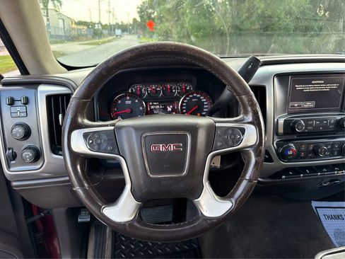 Used 2015 GMC Sierra 1500 SLT w/ SLT Crew Cab Value Package AWD/4WD image 16