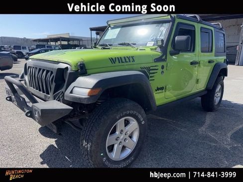 Used 2021 Jeep Wrangler Unlimited Sport AWD/4WD image 1