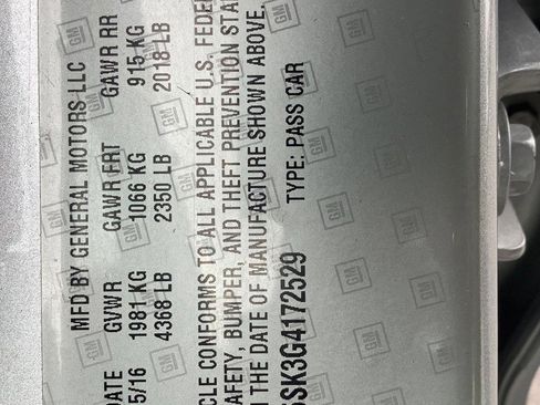 Used 2016 Buick Verano Sport Touring image 26