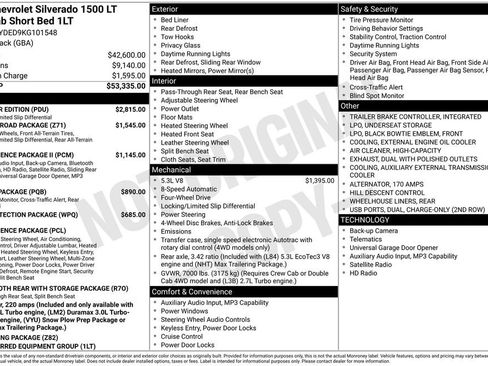 Used 2019 Chevrolet Silverado 1500 LT w/ All-Star Edition image 11