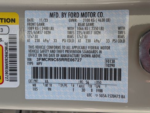 Used 2024 Ford Bronco Sport Outer Banks AWD/4WD image 35