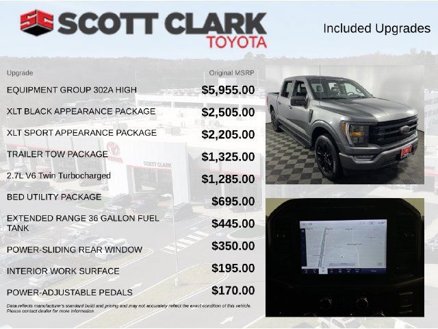 Used 2023 Ford F150 XLT w/ Equipment Group 302A High AWD/4WD image 8