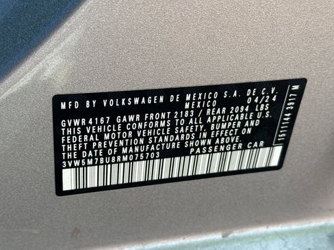 Used 2024 Volkswagen Jetta S FWD image 53