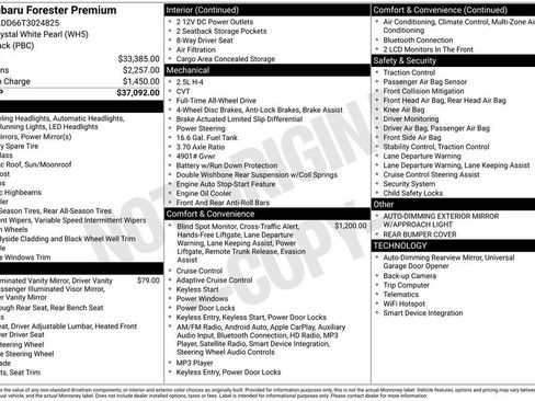 New 2026 Subaru Forester Premium image 26