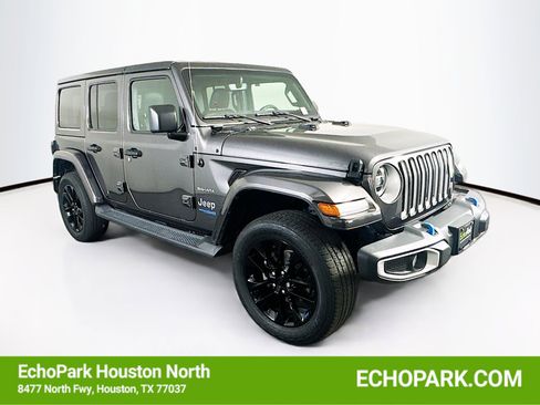 Used 2022 Jeep Wrangler Sahara w/ Cold Weather Group image 1