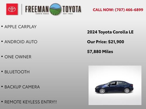 Used 2024 Toyota Corolla LE FWD image 5