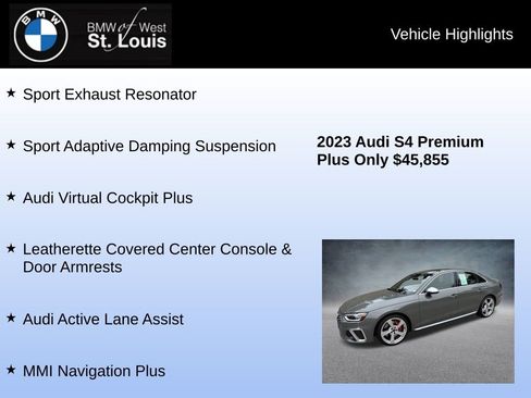 Used 2023 Audi S4 Premium Plus w/ Premium Plus Package image 24