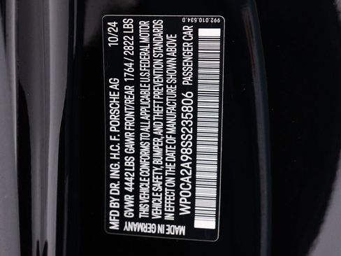 Used 2025 Porsche 911 Carrera RWD image 53