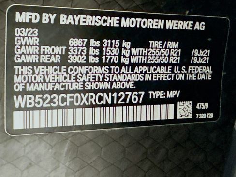 Used 2024 BMW iX xDrive50 w/ Premium Package AWD/4WD image 35