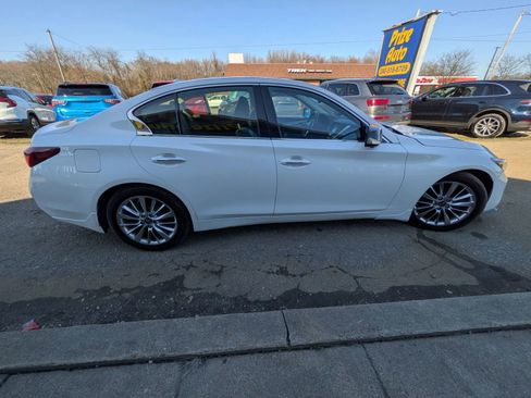 Used 2021 INFINITI Q50 Luxe w/ Seat & Sound Package image 7