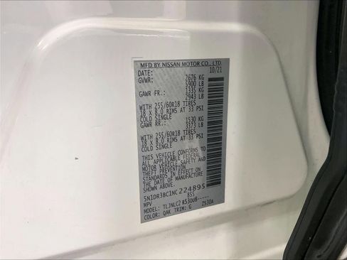 Certified 2022 Nissan Pathfinder SV image 36