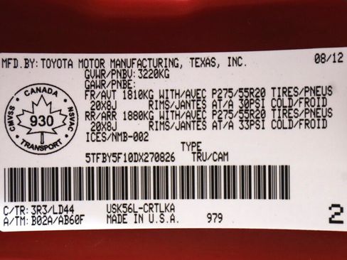 Used 2013 Toyota Tundra Limited AWD/4WD image 52
