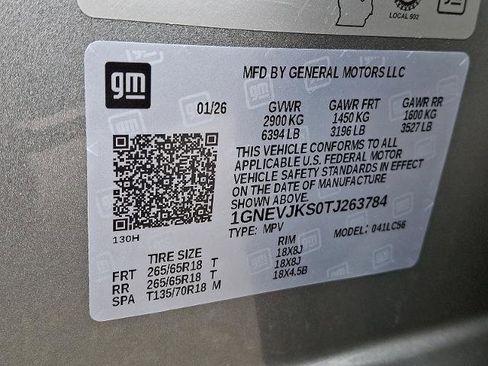 New 2026 Chevrolet Traverse Z71 w/ Driver Confidence Package image 11