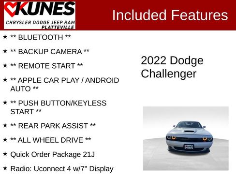 Used 2022 Dodge Challenger GT image 2