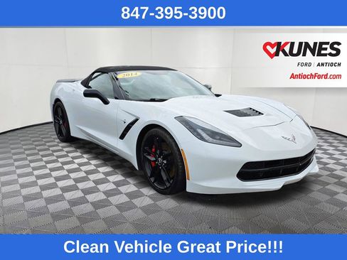 Used 2014 Chevrolet Corvette Stingray Convertible w/ 2LT Preferred Equipment Group RWD image 9