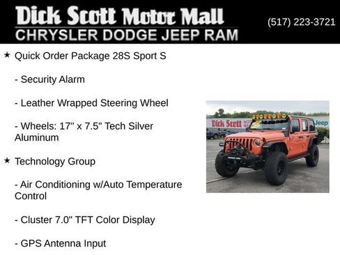 Used 2018 Jeep Wrangler Unlimited Sport S AWD/4WD image 25