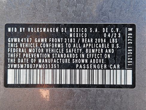 Used 2023 Volkswagen Jetta S image 27