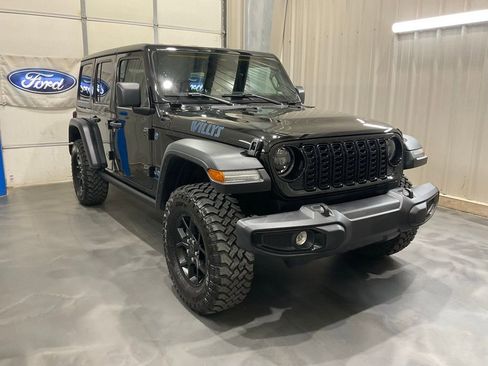Used 2025 Jeep Wrangler Unlimited Sport S 4xe AWD/4WD image 1