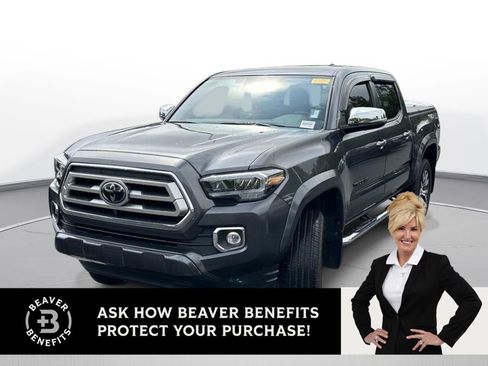 Used 2022 Toyota Tacoma Limited w/ Black Out Package (TMS) AWD/4WD image 1