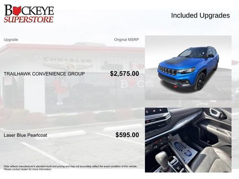 Used 2023 Jeep Compass Trailhawk w/ Trailhawk Convenience Group AWD/4WD image 7