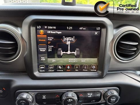 Certified 2021 Jeep Wrangler Unlimited Sport w/ Sun And Sound Package AWD/4WD image 75