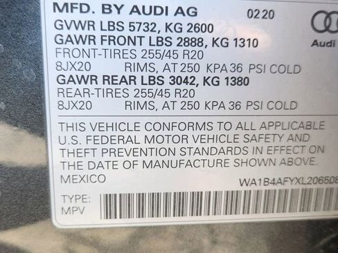 Used 2020 Audi SQ5 Premium Plus w/ Premium Plus Package image 6