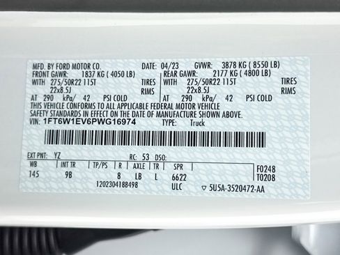 Used 2023 Ford F150 Lightning Platinum image 39