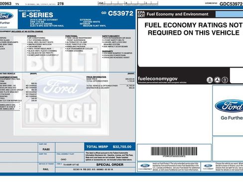 Used 2016 Ford E-350 and Econoline 350 Super Duty w/ Power Windows & Locks Group RWD image 10