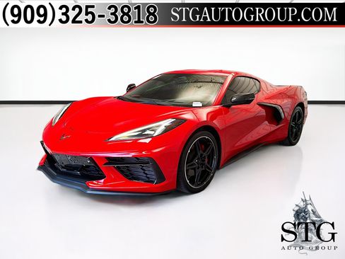 Used 2024 Chevrolet Corvette Stingray Preferred Cpe w/ LPO, Roadside Safety Package RWD image 1