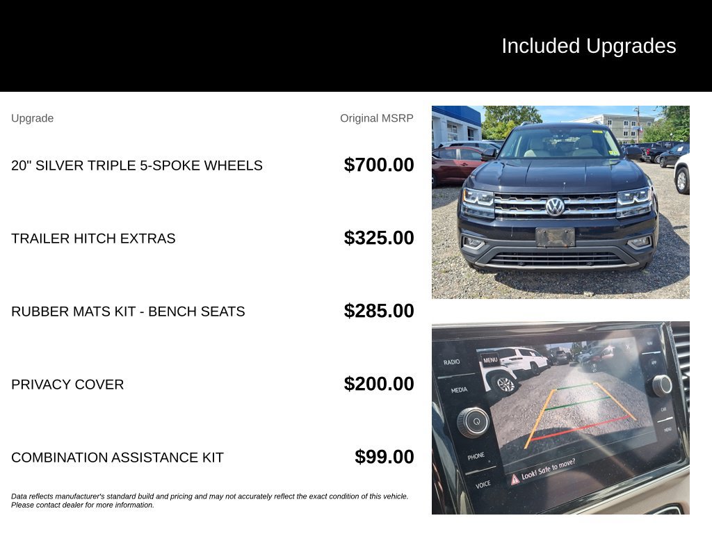 Used 2019 Volkswagen Atlas SEL AWD/4WD image 6
