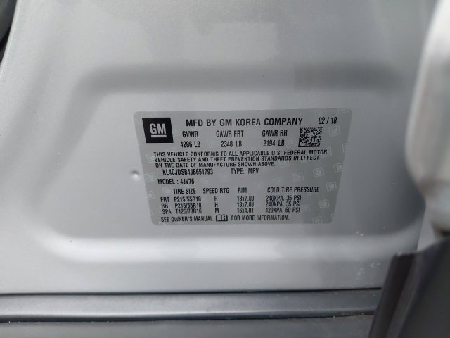 Used 2018 Buick Encore Premium w/ Experience Buick Package FWD image 30