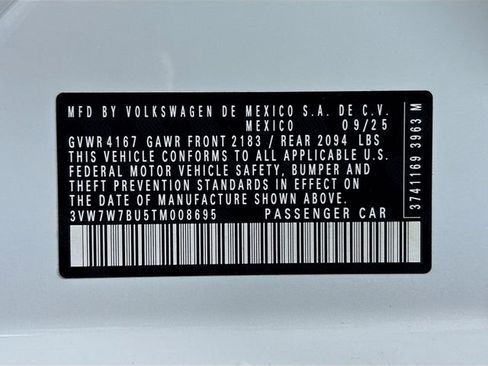 New 2026 Volkswagen Jetta SE image 32