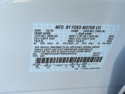 New 2024 Ford Edge SE w/ Black Appearance Package AWD/4WD image 28