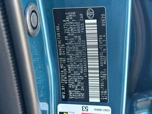 Certified 2026 Toyota Camry XSE FWD image 28