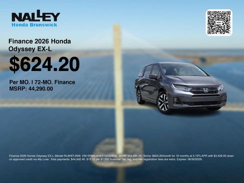 New 2026 Honda Odyssey EX-L image 7