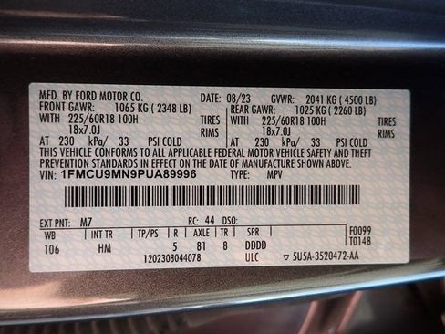 Used 2023 Ford Escape ST-Line w/ Tech Pack #1 AWD/4WD image 22